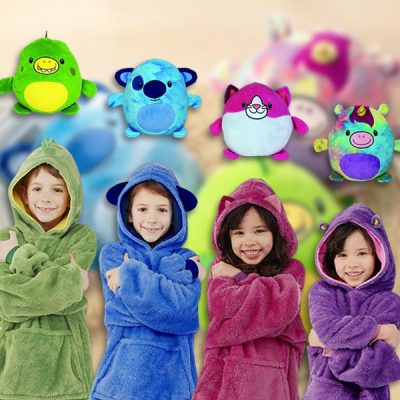 Jucărie, pernă și hanorac | PILLOWPETSY