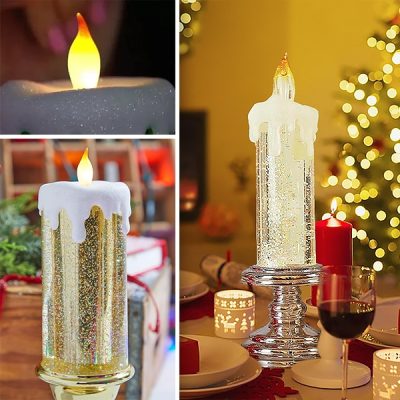 Lumânare cu LED care își schimbă culoarea CANDELIOUR