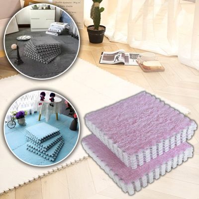 FLUFFTILE pentru un pardoseală moale, elegantă și confortabilă (10 bucăți)