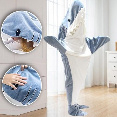 Pătură confortabilă în formă de rechin | SHARKOI