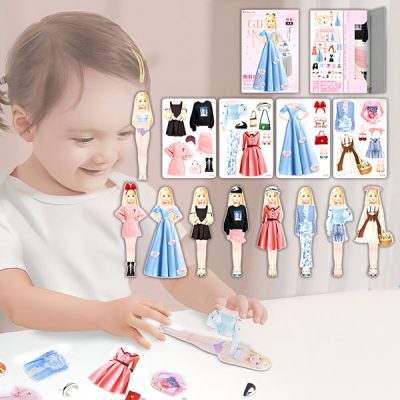 Papusa Prințesă Magnetică de Îmbrăcat | MAGDRESSY