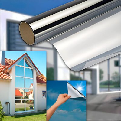 Folie cu efect de oglindă autoadezivă (45 x 200 cm) | FOILBLISS