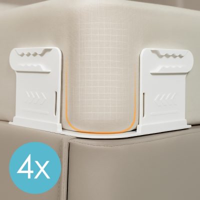 Suporturi pentru cearceafuri care nu alunecă niciodată (4 bucăți) | EVOHOLD