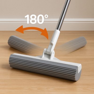 Mop cu sistem de rotire la 180° pentru curățare facilă | MOPTAN