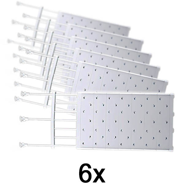 6x Raft de depozitare Expandabil | SHELFEXPEND