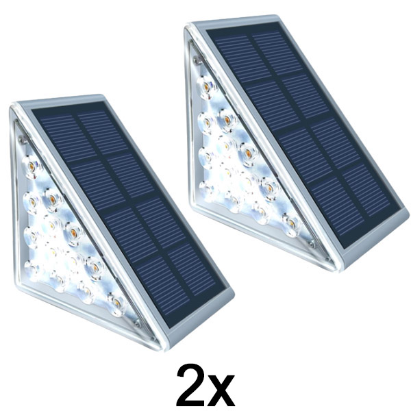 1x Lampă solară impermeabilă (2 buc) | LUMOSTEP