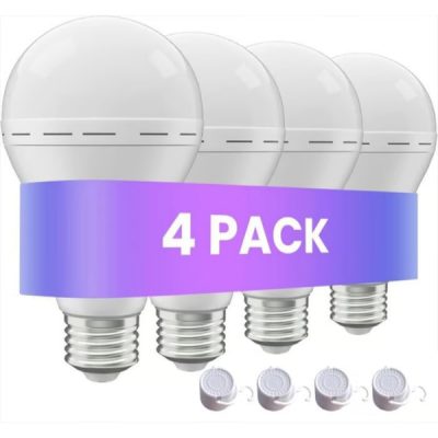 Becuri de urgență reîncărcabile (set de 4) | EVOBULBS