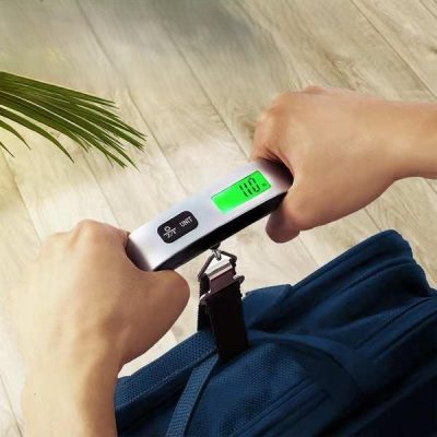 Cântar digital portabil pentru bagaje | PORTSCALE