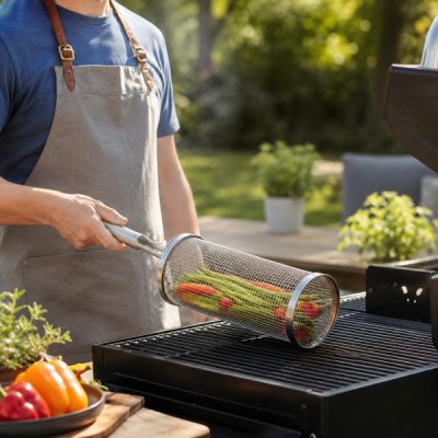 Coș BBQ pentru pasionații de grătar în aer liber | ROLOGRILL